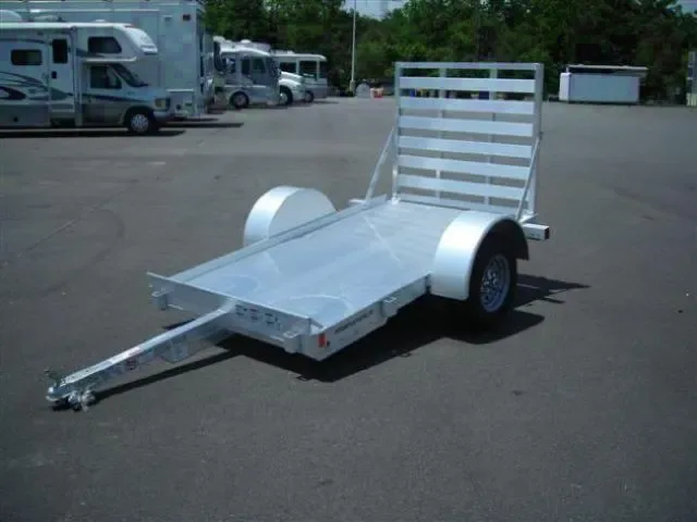 8FT OPEN SILVER LIGHTWEIGHT UTILITY TRAILER