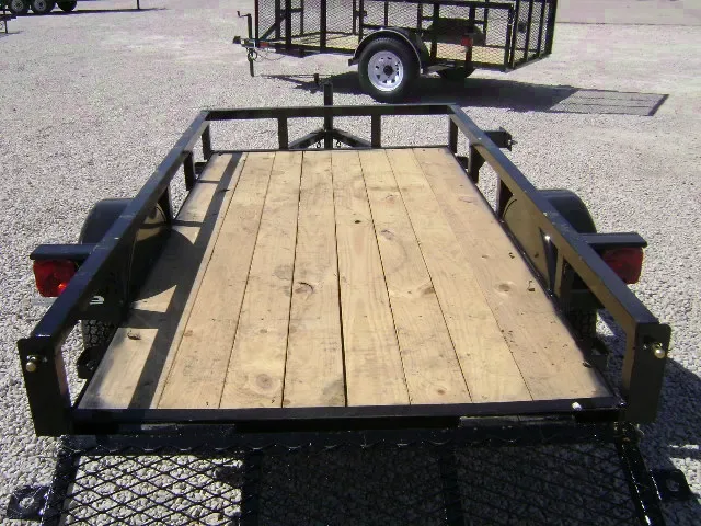 BLACK 8FT SA UTILITY TRAILER