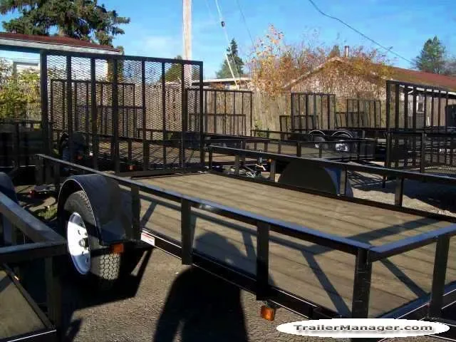 UTILITY TRAILER SINGLE 3500LB AXLE 12FT