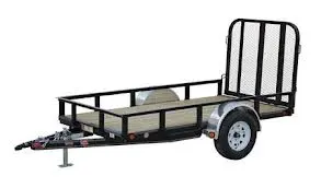 10FT SINGLE AXLE UTILITY/LANDSCAPE TRAILER