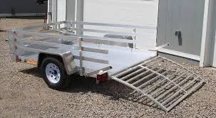 8FT SA- ALL ALUMINUM CONSTRUCTION UTILITY TRAILER