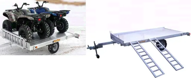 12FT SINGLE AXLE UTILITY/ATV TRAILER