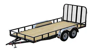 14FT TA UTILITY/LANDSCAPE TRAILER