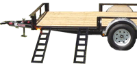 16FT TANDEM AXLE UTILITY/ATV TRAILER