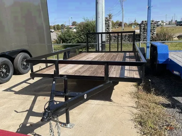 2025 Black 6x14 Utility Trailer - Single Axle, Clarksville, TN