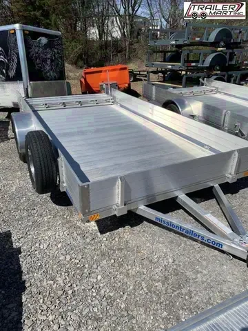 New 2025 Mission 6.5x14 Utility Trailer - Ready for Your Next Project