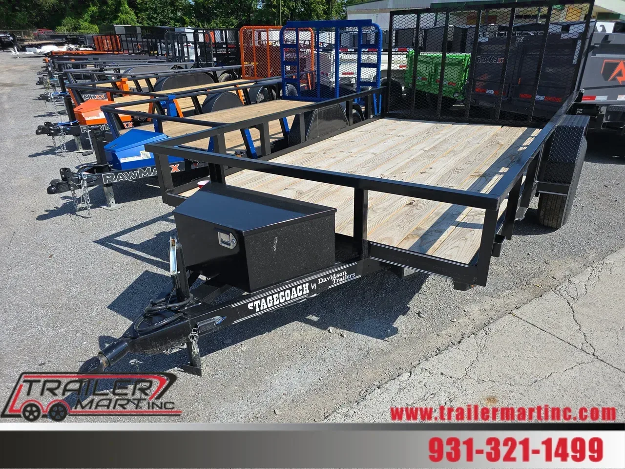 DT7371 - 2025 Davidson Trailers 83X12 SQSA35 SQ SA35 Utility Trailer
