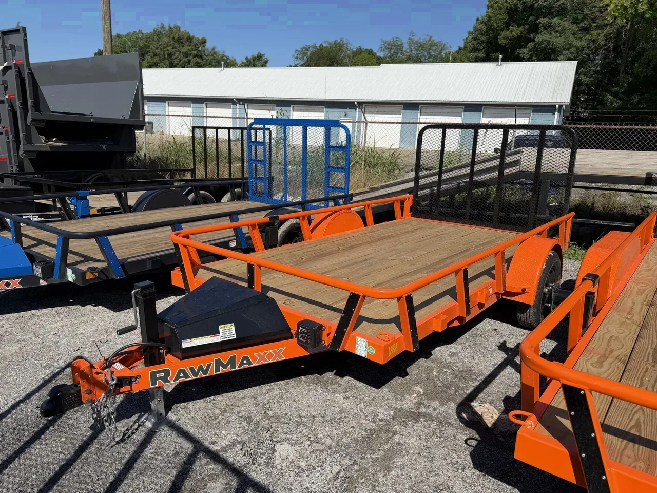 133862 - 2026 RawMaxx UTX 7x12 Utility Utility Trailer