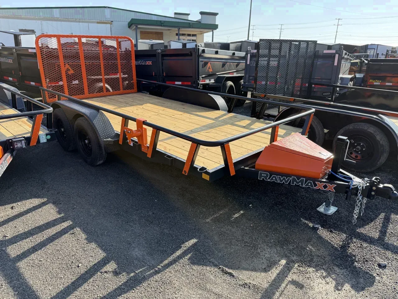 133941 - 2026 RawMaxx UTX 7x14 Utility Utility Trailer
