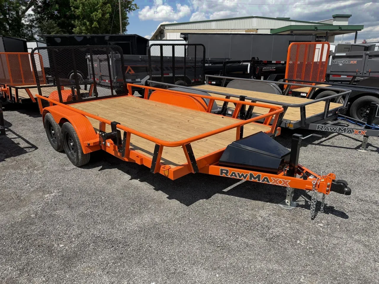 133943 - 2026 RawMaxx UTX 7x14 Utility Utility Trailer