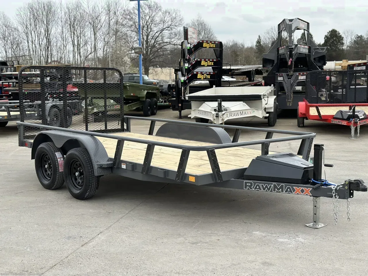 133993 - 2026 RawMaxx UTX 7x14 Utility Utility Trailer