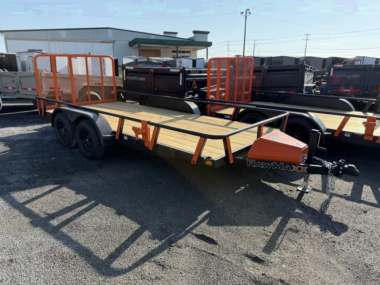 1133942 - 2026 RawMaxx UTX 7x16 Utility Utility Trailer