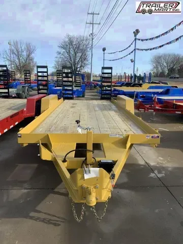 2025 8.5x18 Tandem Axle Utility Trailer in Yellow - Clarksville, TN