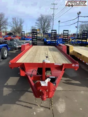 2025 8.5x18 Red Tandem Axle Utility Trailer - Clarksville, TN