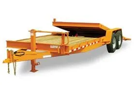 22 ft Tilt Bed Equipment Trailer