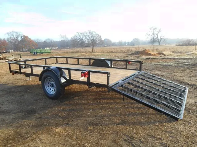 UTILITY TRAILER 12FT BP BLACK