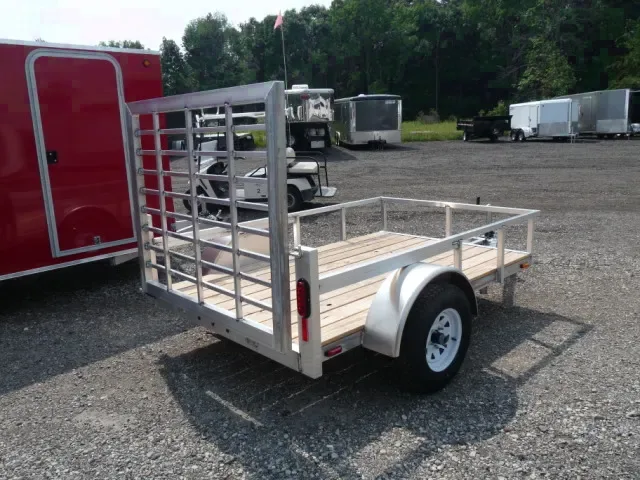 8ft Utility Trailer with Bi-fold Tail gate