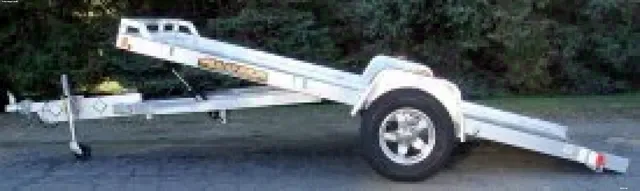 12ft Aluminum Tilt Bed Utility Trailer