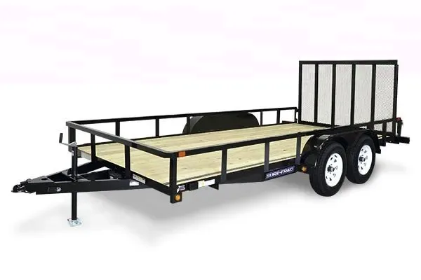 16ft Pipe Tandem 3500lb Axle Utility Trailer