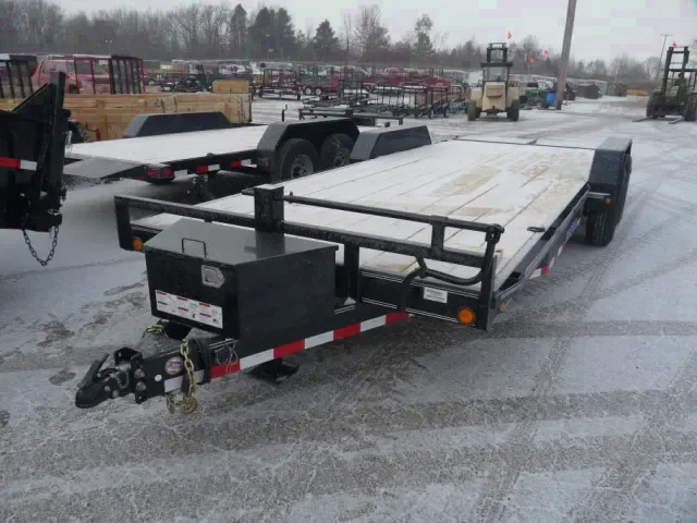 20ft TA Equipment Trailer w/Toolbox
