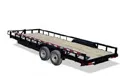20ft Lowboy Equipment Trailer w/Side Rails