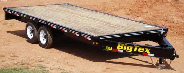 16ft Over the Axle Bumper Pull Equipment Trailer