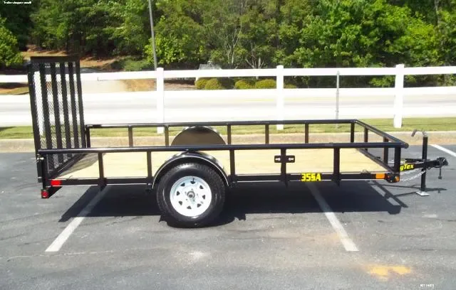 Single 3500lb Axle 12ft Utility Trailer