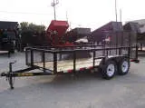 16ft Utility Trailer with 2' mesh sides