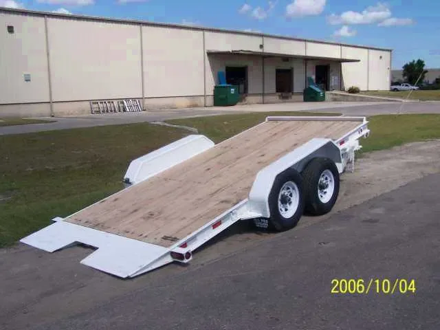16ft Tilt Bed Equipment Trailer w/Electric Brakes