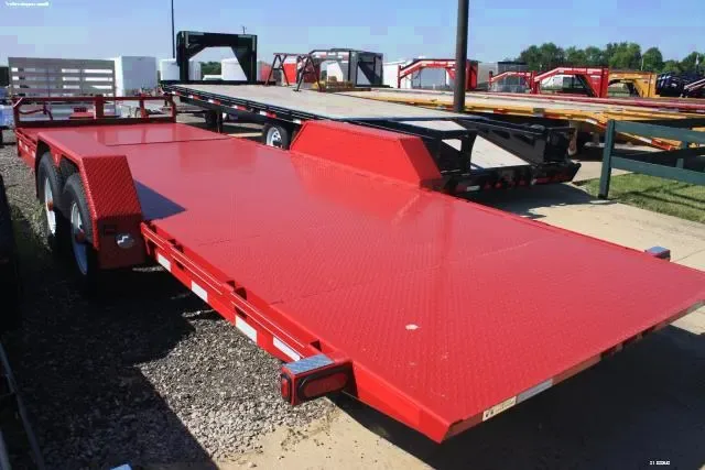 18ft  Equipment Trailer w/Tandem 5200 lb Axles