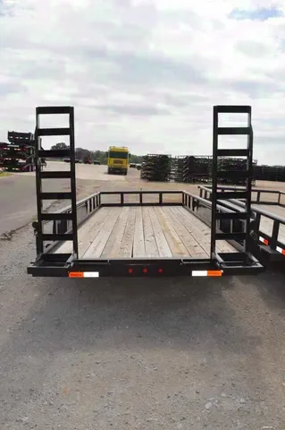 Tandem 5200lb Axle 18ft Pipe Utility Trailer