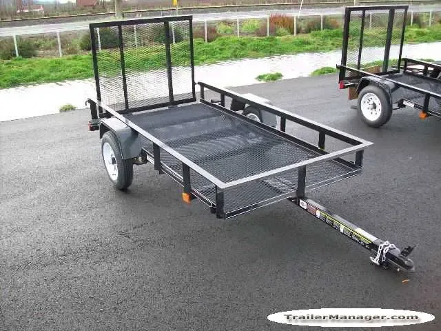 8FT MESH DECK SA UTILITY TRAILER