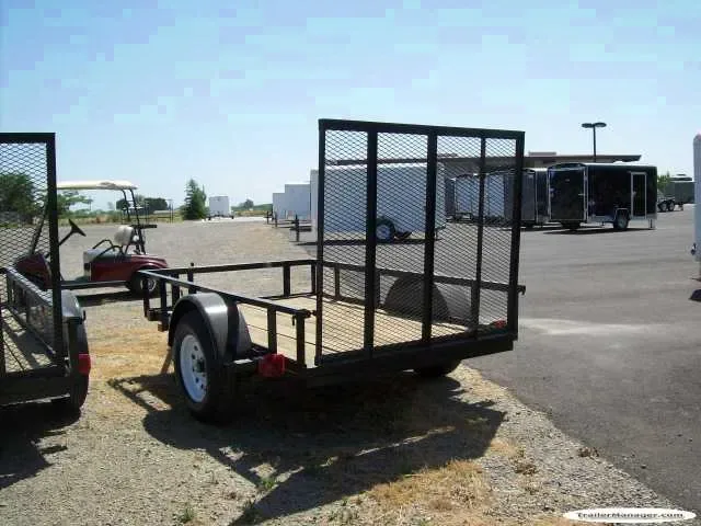 SA 8ft Wood Deck Utility Trailer