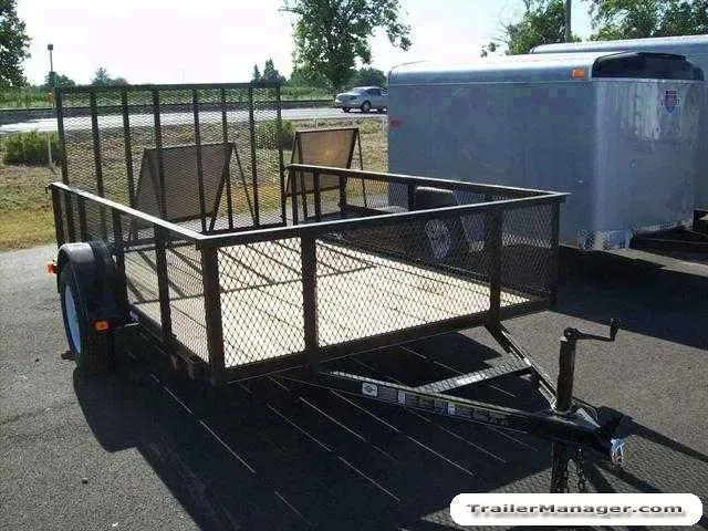 10ft Utility Trailer w/High Sides
