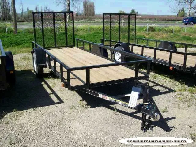 14ft SA Utility Trailer w/Ramp