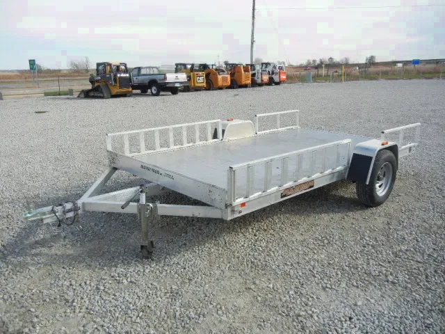 12FT Utility Trailer W / Side Ramps