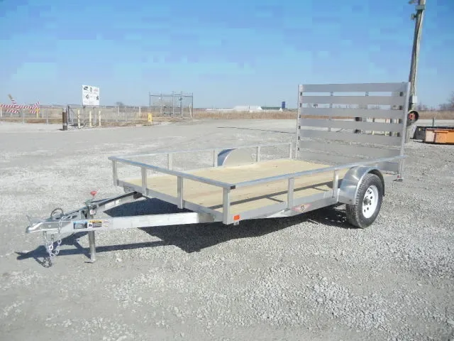 12FT Utility Trailer w/Folding Gate