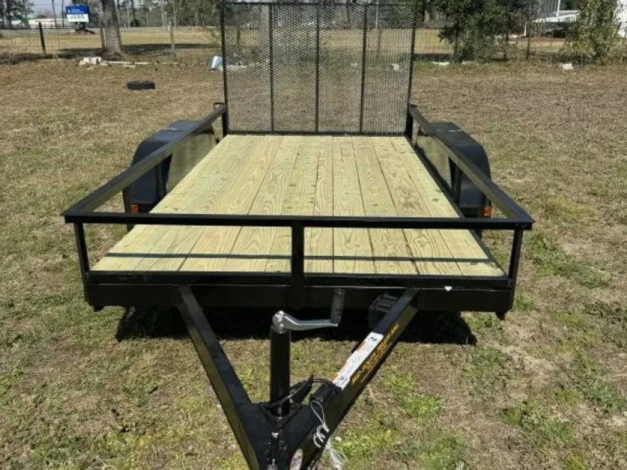 2025 Mid-South Trailers MFG 6x12TA Utility Trailer Tube Frame Utility Trailer