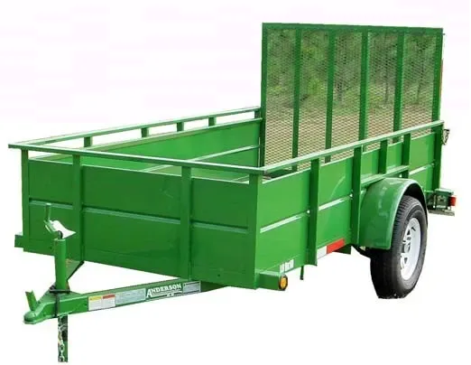 10ft Landscape/Utility Trailer with Wood Deck