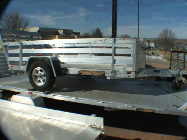 10ft Utility Trailer Rear Ramp