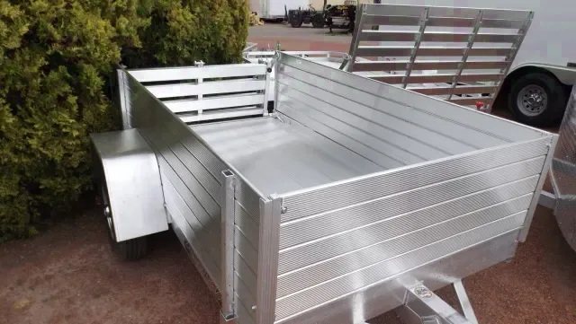 8ft Utility Trailer w/ Front Retaining Bumper