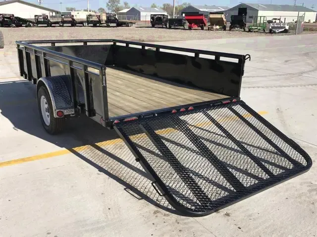12ft Utility Trailer w/Ramp Gate