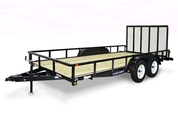 18FT UTIITY TRAILER W/REAR GATE