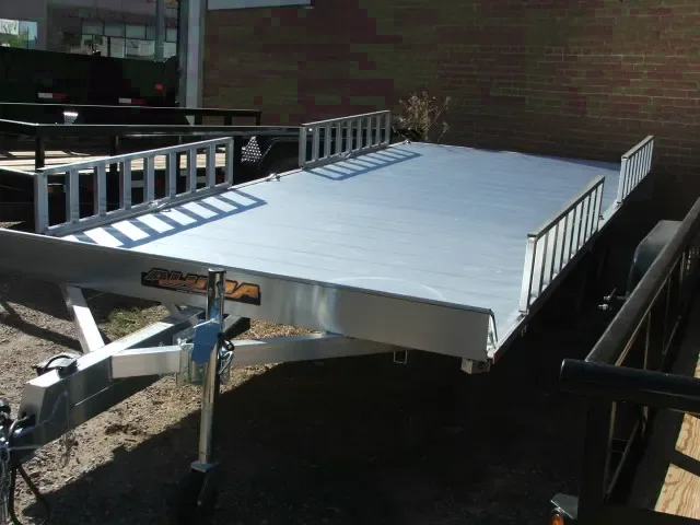 18ft ATV Trailer w/Side Ramps
