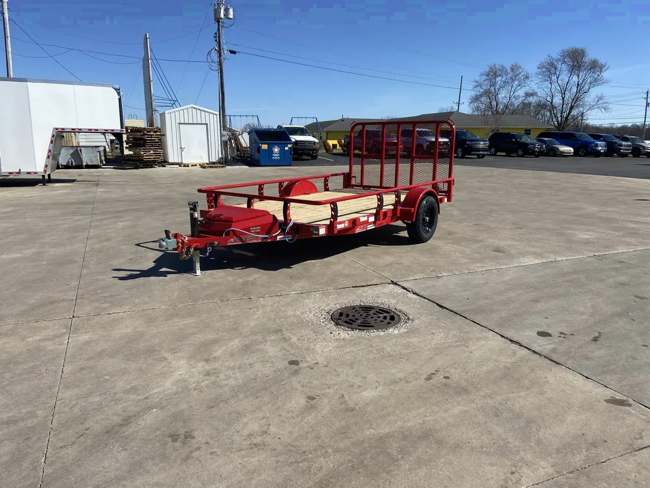 Horizon 12X83X22" UTZ Utility Trailer