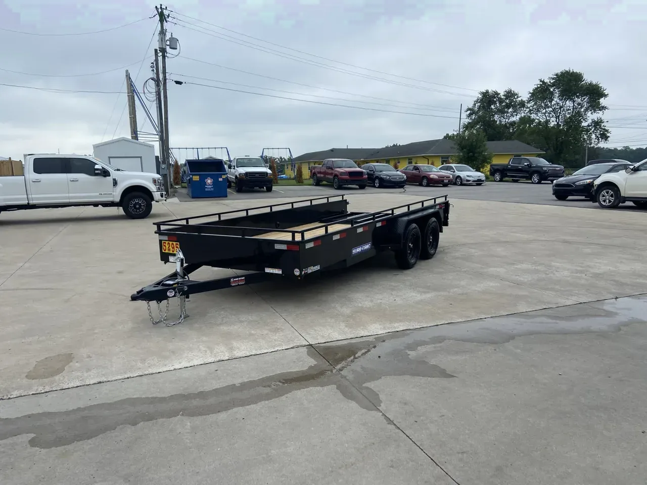 2025 Sure-Trac SH8216-BP-070 Utility Trailer