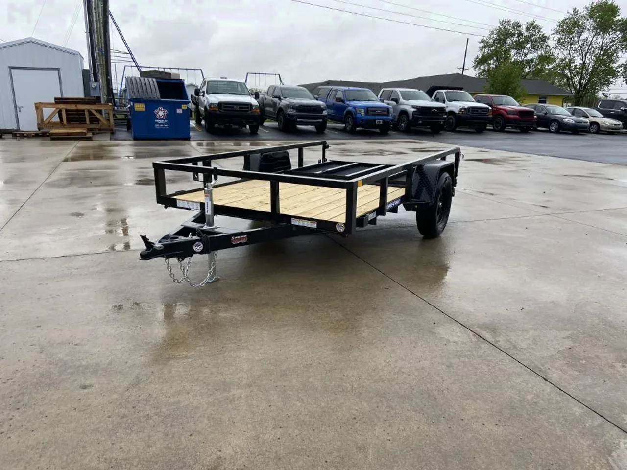 Sure-Trac 6X10 TUBE TOP Utility Trailer
