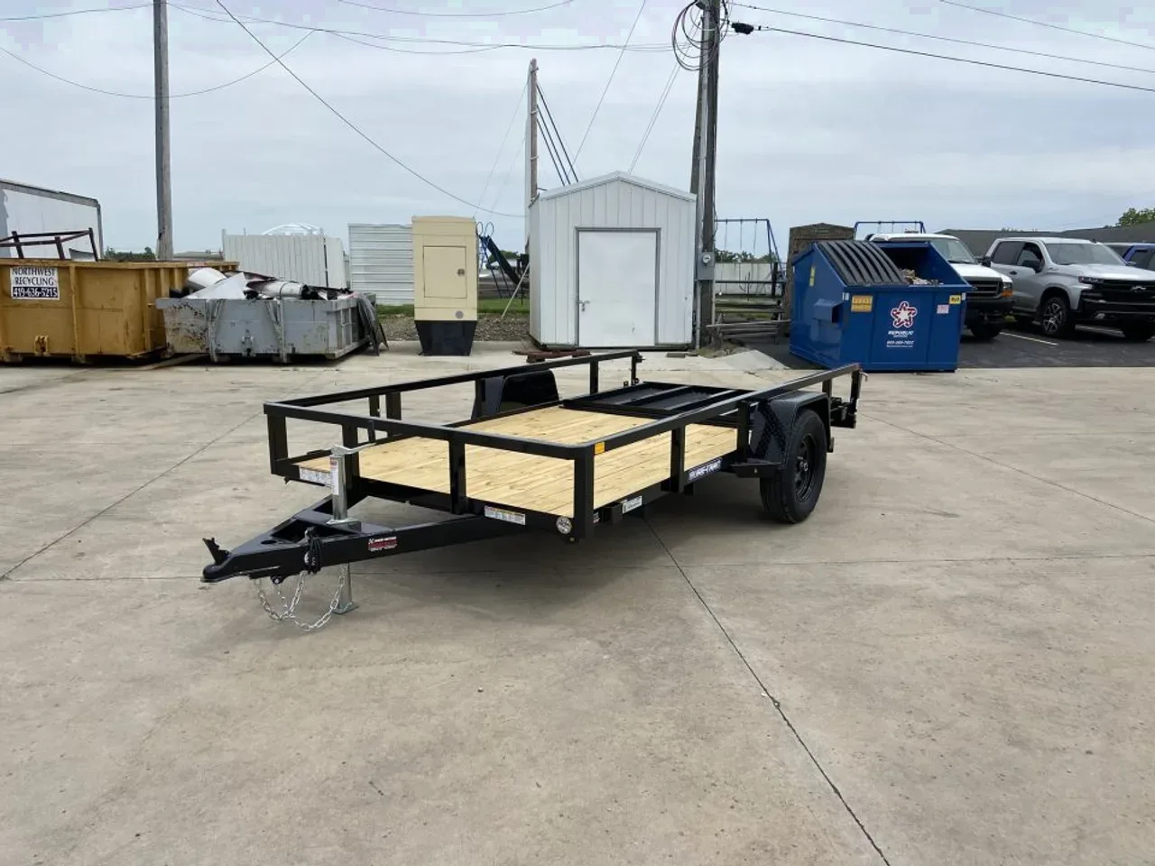 Sure-Trac 6X12 TUBE TOP UTILITY Utility Trailer