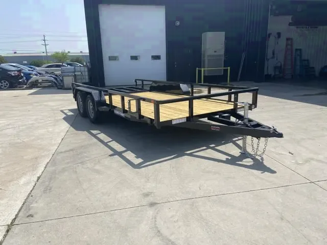 2025 Sure-Trac 7x16 Tube Top Utility Trailer 7K Tandem – Make an Offer!