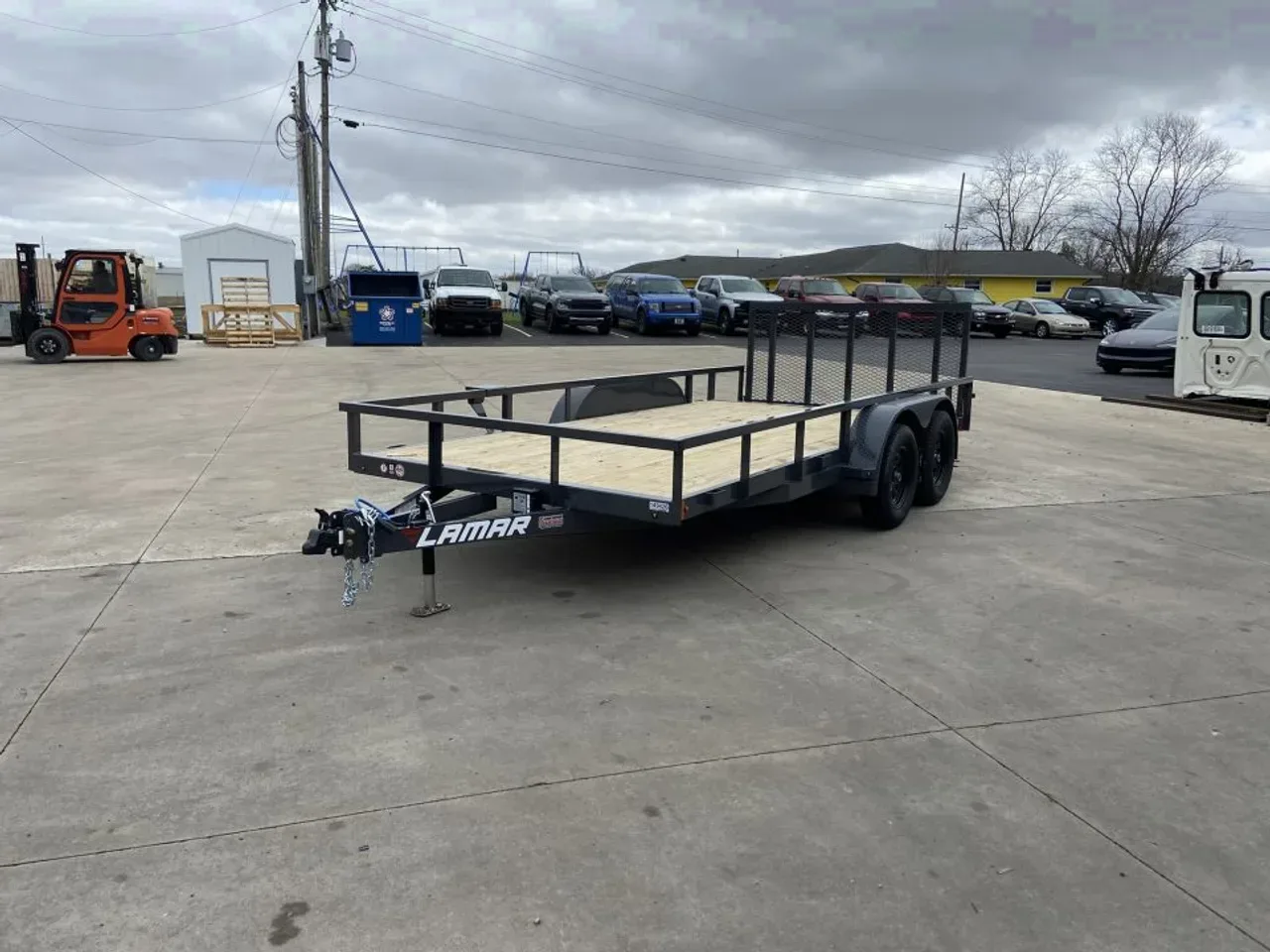 Lamar Trailers LM 83"X16' UTILITY CHANNEL FRAME
